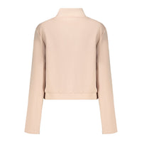 Pink Polyester Women's Sweatshirt