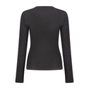 Black Viscose Women's Sweater