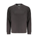Black Cotton Men's Sweatshirt