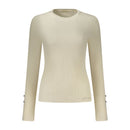 Bianco Viscose Women Sweater