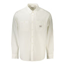 White Cotton Men's Shirt