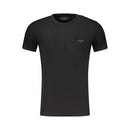 Black Cotton Mens T-Shirt