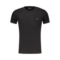 Black Cotton Mens T-Shirt