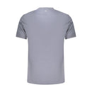 Blue Cotton Men's T-Shirt