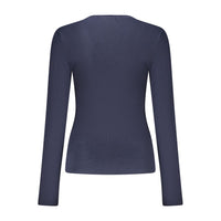 Blue Viscose Women's Sweater