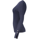 Blue Viscose Women's Sweater