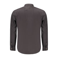 Black Cotton Men's Shirt