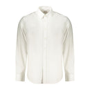 White Cotton Men's Shirt