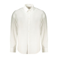 White Cotton Men's Shirt