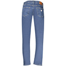 Blue Cotton Men's Jeans