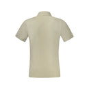 Beige Cotton Men's Polo