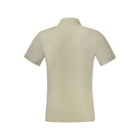 Beige Cotton Men's Polo