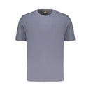 Blu Cotton Uomo T-Shirt