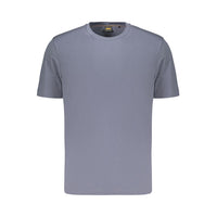 Blu Cotton Uomo T-Shirt