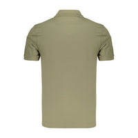 Green Cotton Men's Polo Shirt