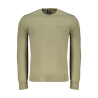Green Cotton Men's Shirt
