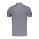 Blue Cotton Men's Polo Shirt