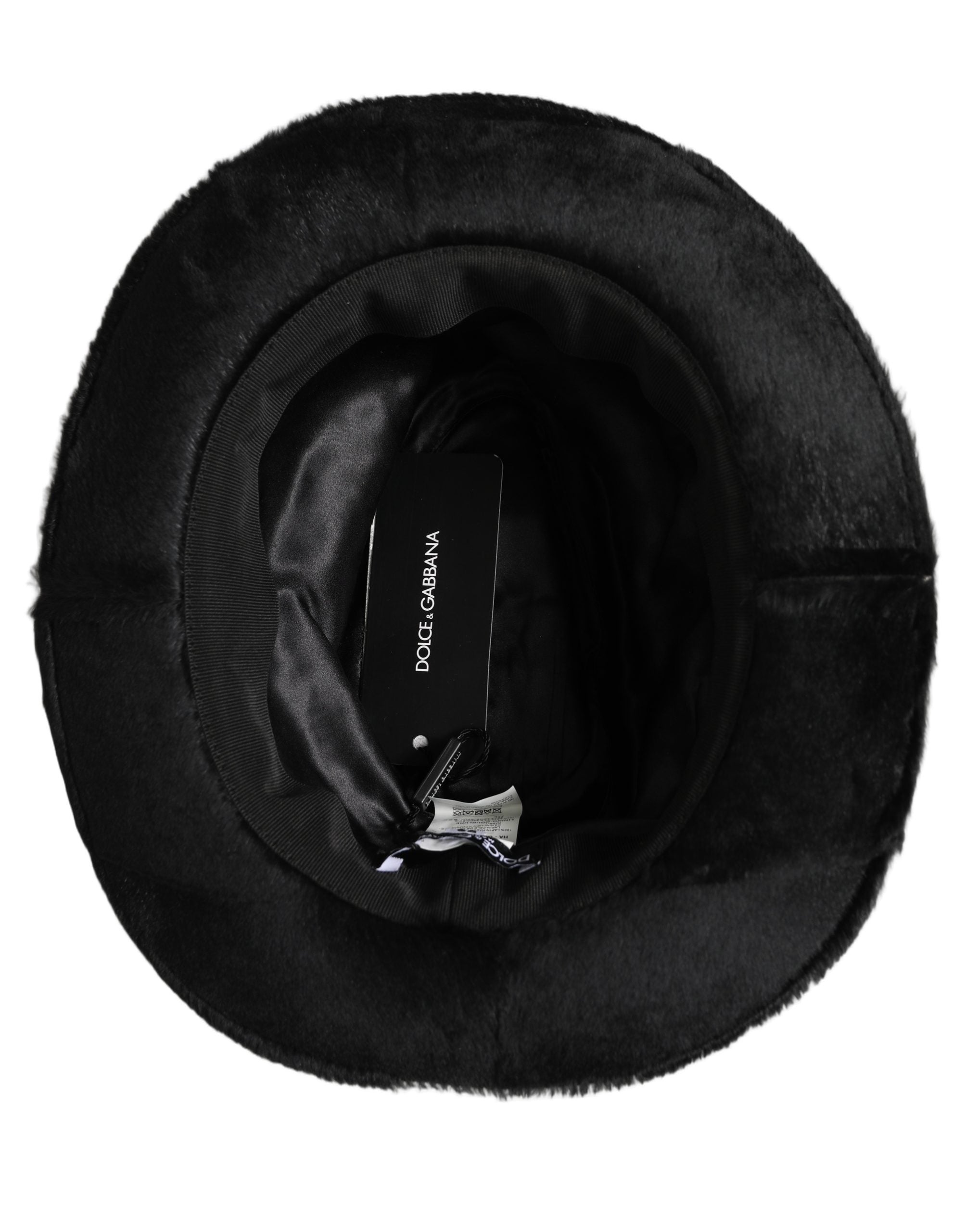 Men Black Classic Wide Brim Fedora Capello Hat