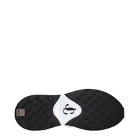 Black Fabric Athletic Sneakers