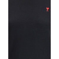 Black Merino Wool Turtleneck