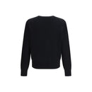 Black Cotton Sweatshirt