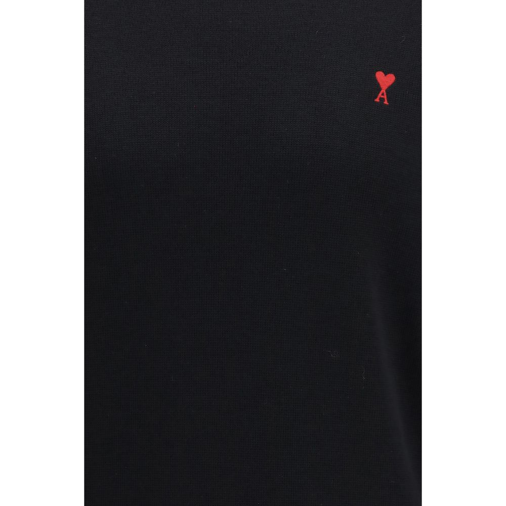 Black Cotton Sweatshirt