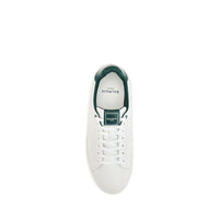 White Calf Leather Bos Taurus Sneakers