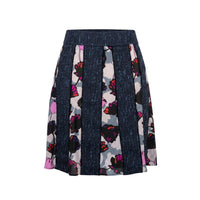 Black Wool Women Skirt