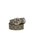 Brown Cotton Regular Belt