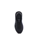 Black Fabric Athletic Sneakers