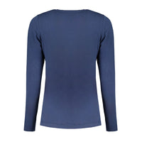 Blue Cotton Women's T-Shirt