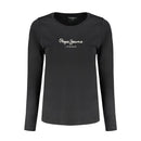 Black Cotton Women's T-Shirt