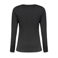 Black Cotton Women's T-Shirt
