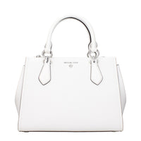 White Leather Handbag