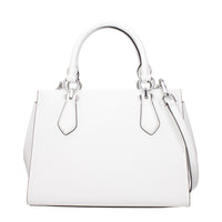 White Leather Handbag
