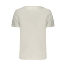 White Cotton Women's T-Shirt