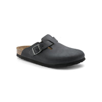 Black Synthetic Mules
