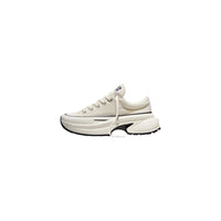 Black And White Textile Chunky Sneakers