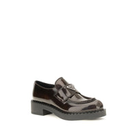 Brown Calf Leather Bos Taurus Slip-On Loafers