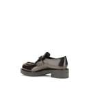 Brown Calf Leather Bos Taurus Slip-On Loafers