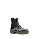 Black Calf Leather Bos Taurus Chelsea Boots