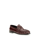 Bordeaux Lamb Ovis Aries Aries Slip-On Loafers