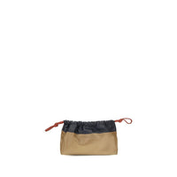 Beige Calf Leather Bos Taurus Shoulder Bag