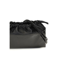 Black Calf Leather Bos Taurus Clutch Bag