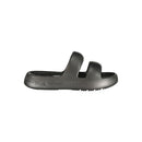 Black Polyurethane Women's Sandal