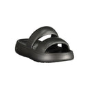 Black Polyurethane Women's Sandal