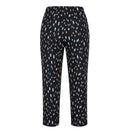 Blue Cotton Women Pants