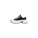 Black And White Textile Chunky Sneakers