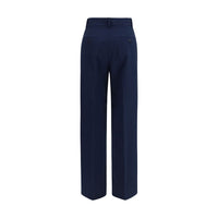 Blue Wool Oves Aries Casual Pants