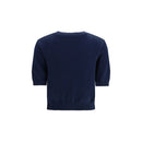 Blue Cotton Sweatshirt